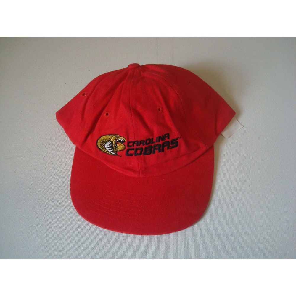 CAROLINA COBRAS DEADSTOCK HAT CAP VINTAGE T5